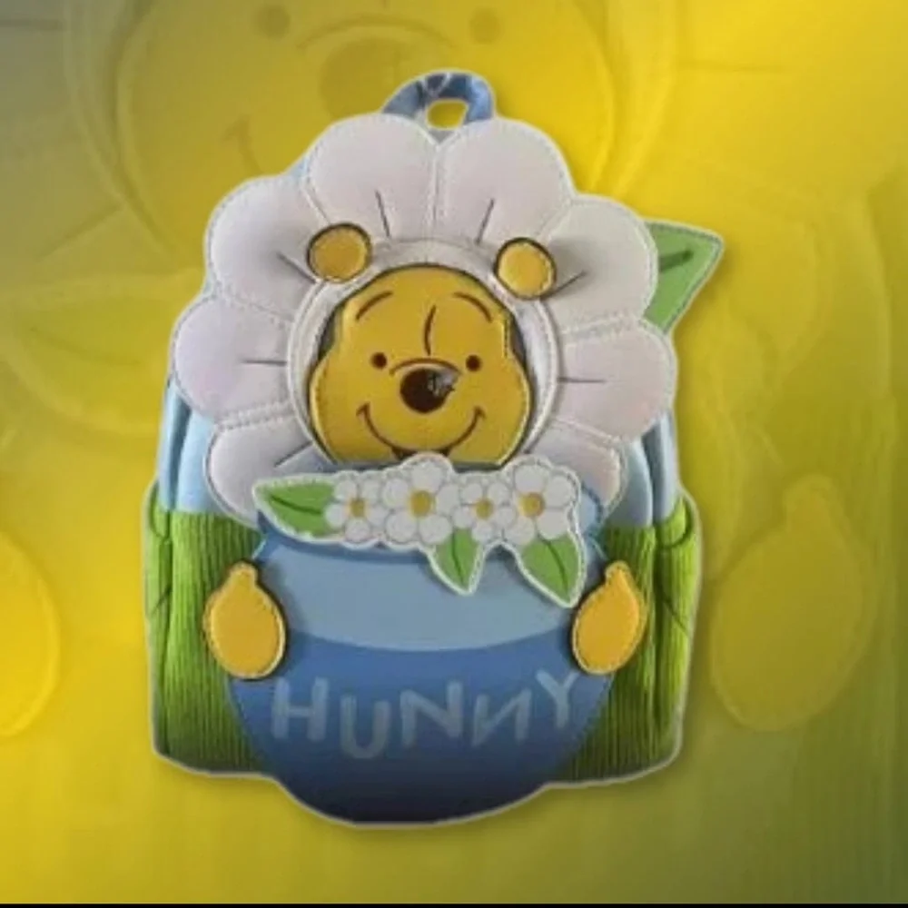Loungefly Winnie The Pooh Flower Mini Backpack (Books-A-Million Exclusive)
